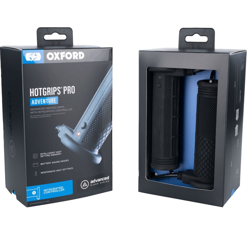 Oxford Hotgrips PRO Adventure grijane ručke s integriranim kontrolama unutar ručke