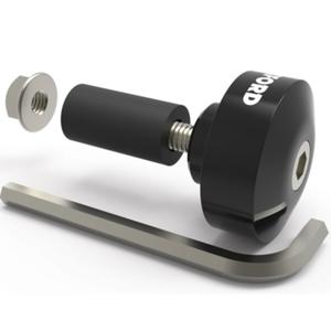 Oxford utezi za volan s redukcijom, crni, 1 par