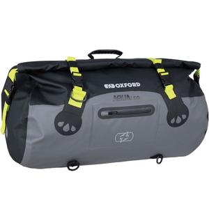 Oxford Aqua T-50 Roll Bag 50 l vodootporna torba crno-siva-fluo žuta
