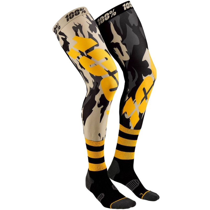 Čizme do koljena 100% - USA REV crno-desertno-žute