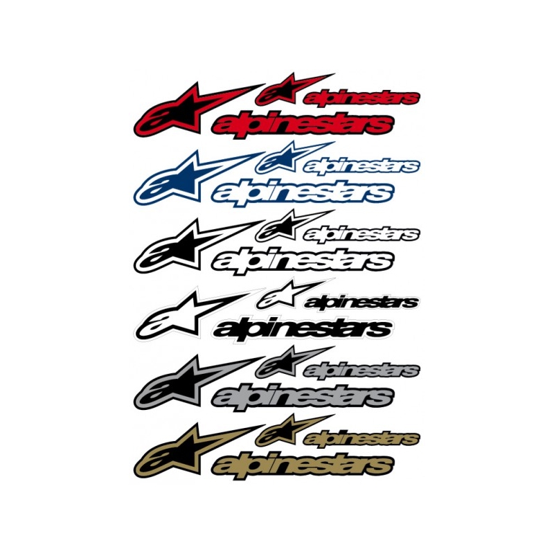 Komplet naljepnica Alpinestars Corporate Kit