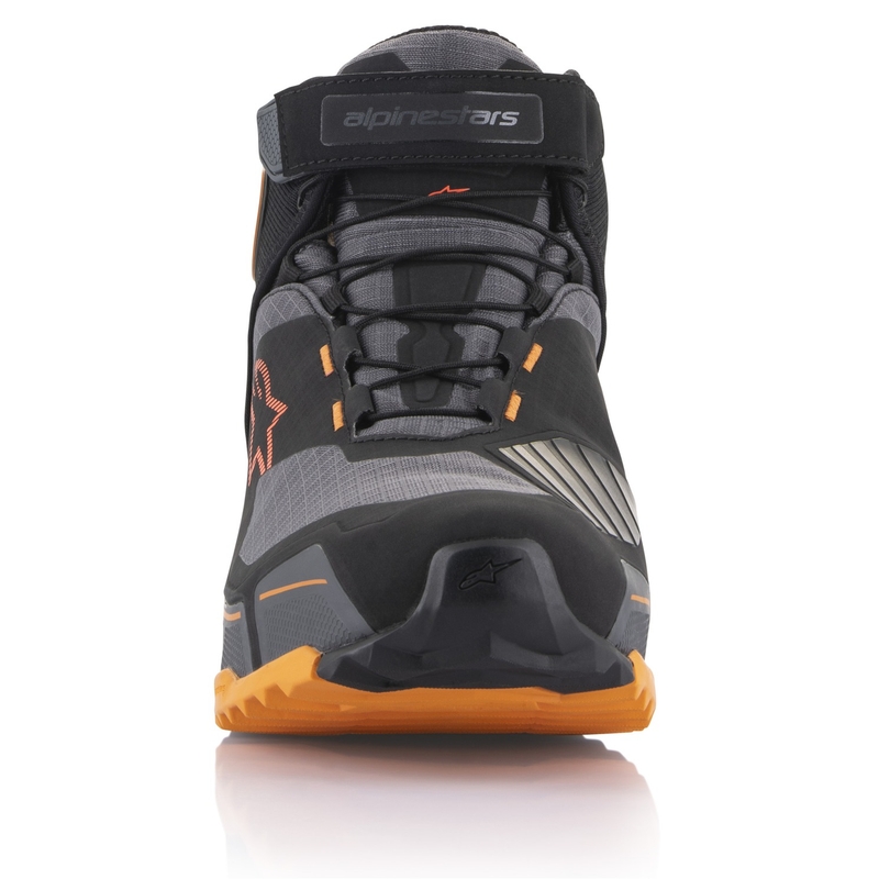 Alpinestars CR-X Drystar motociklističke čizme crno-smeđe-narančaste