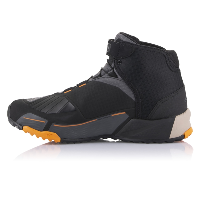 Alpinestars CR-X Drystar motociklističke čizme crno-smeđe-narančaste