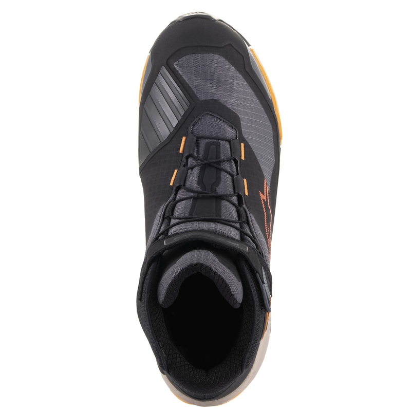 Alpinestars CR-X Drystar motociklističke čizme crno-smeđe-narančaste