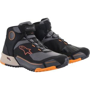 Alpinestars CR-X Drystar motociklističke čizme crno-smeđe-narančaste