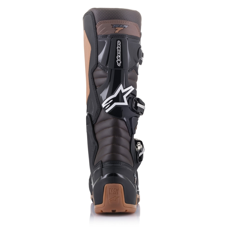 Alpinestars Tech 7 Enduro motociklističke čizme crno-tamnosmeđe