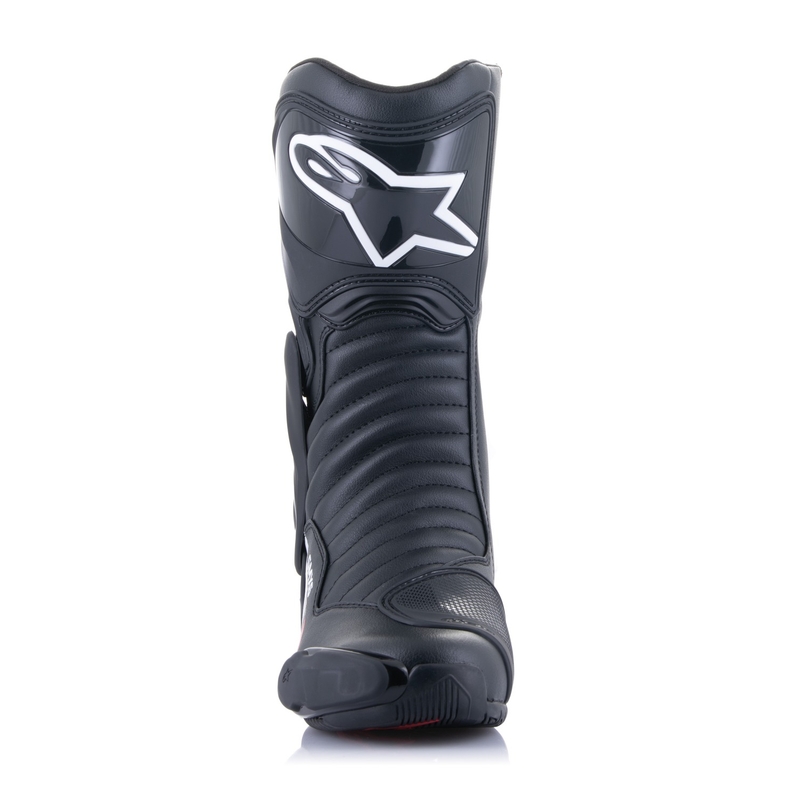 Alpinestars S-MX 6 motociklističke čizme crno-bijelo-sivo-crvene