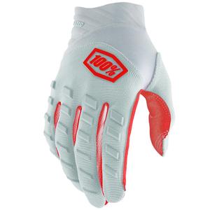 Motokros rukavice 100% - USA AIRMATIC srebrne