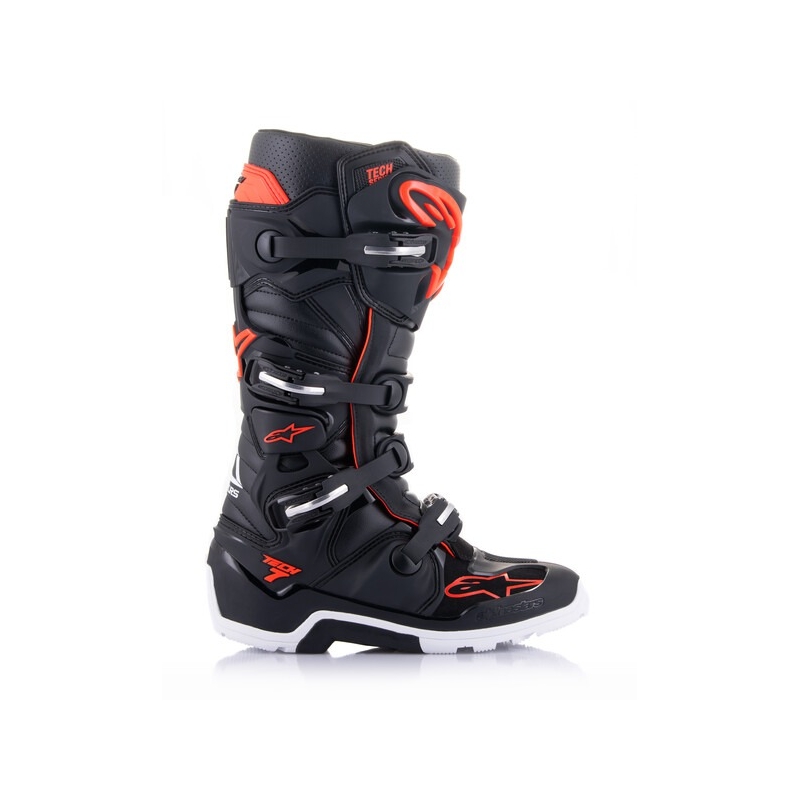 Motociklističke čizme Motociklističke čizme Alpinestars Tech 7 Enduro crno-crvene fluo-bijeleTech 7 Enduro crno-crvene fluo-bijele