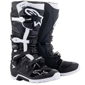 Alpinestars Tech 7 Enduro Drystar motociklističke čizme crno-bijele