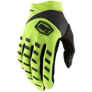 Motokros rukavice 100% - USA AIRMATIC žuto-crne
