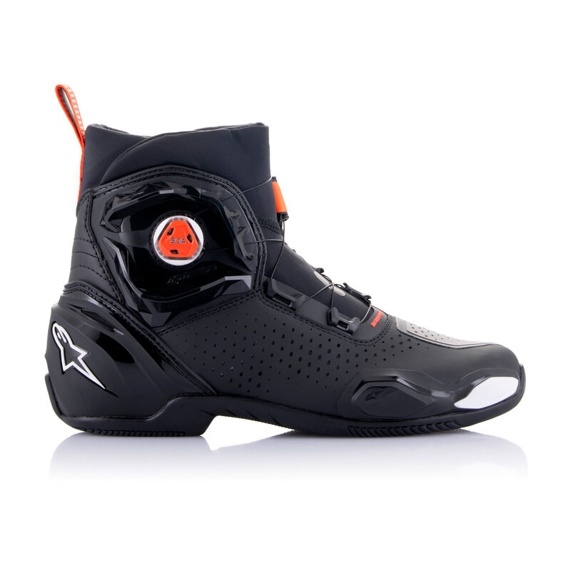Alpinestars SP-2 motociklističke čizme crno-bijelo-fluo crvene