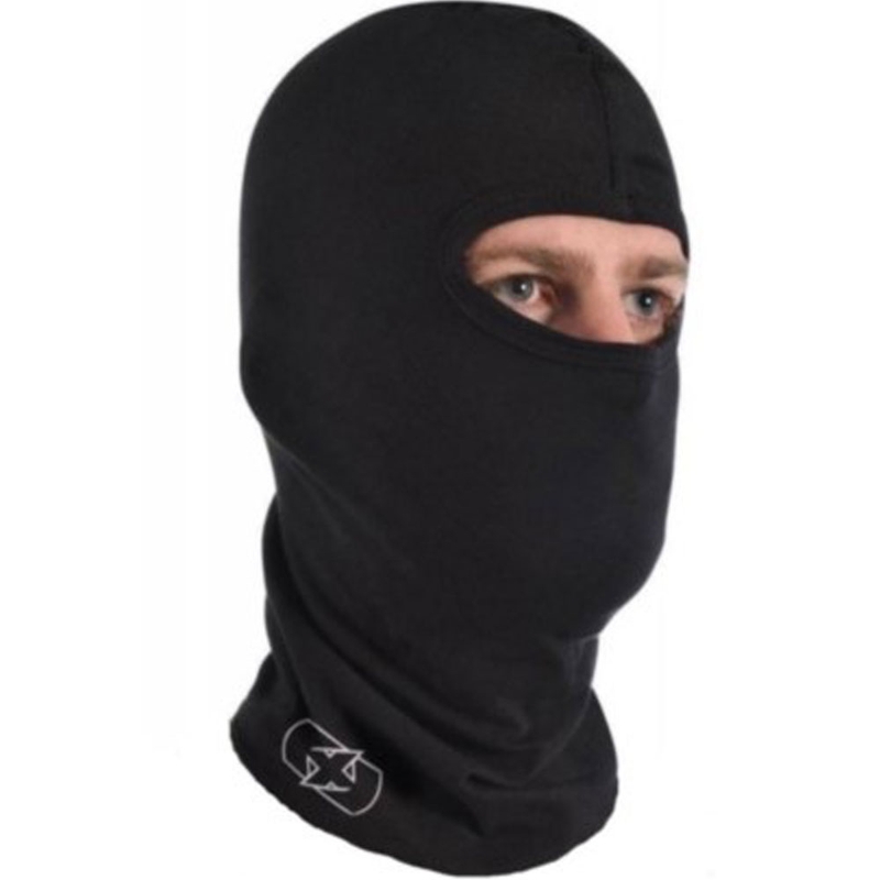 Motociklistička balaklava Oxford Balaclava Deluxe svilena crna