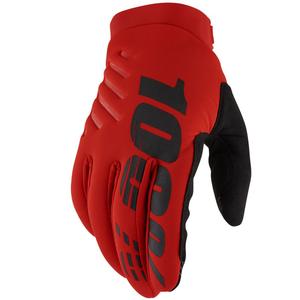 Motokros rukavice 100% - USA BRISKER crvene II