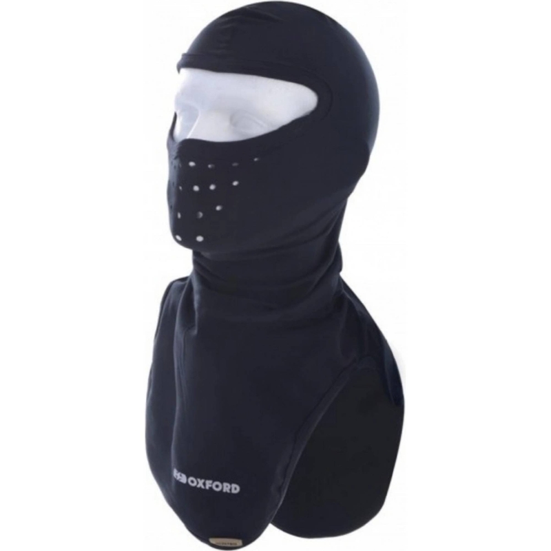 Motociklistička kapuljača Oxford Balaclava Deluxe Micro Fleece crna