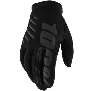 Ženske motokros rukavice 100% - USA BRISKER crne