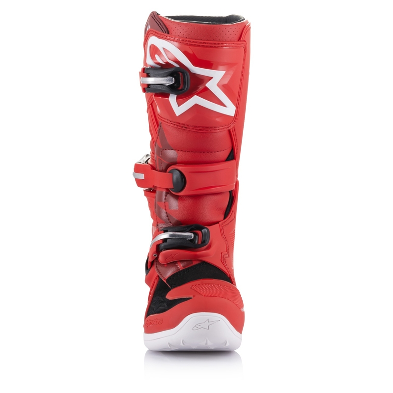 Alpinestars Tech 7 S dječje motociklističke čizme crvene boje