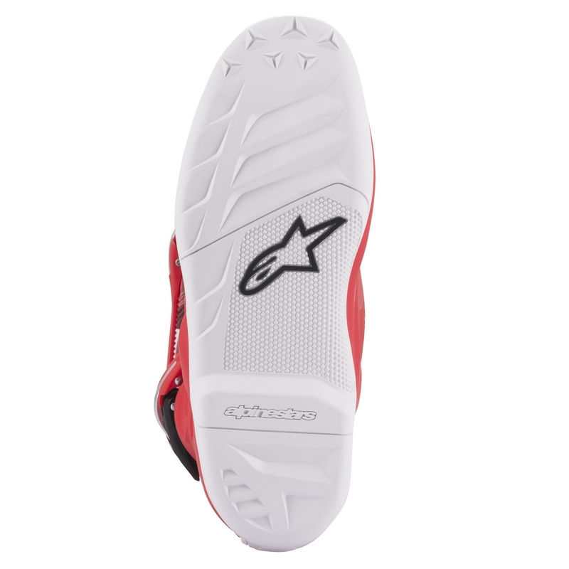 Alpinestars Tech 7 S dječje motociklističke čizme crvene boje