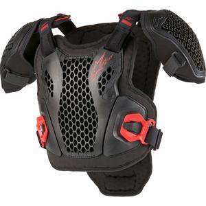 Alpinestars Bionic Action Youth štitnik za prsa crno-crveni
