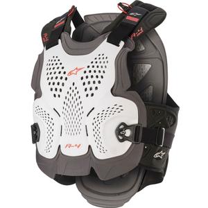 Alpinestars A-4 MAX štitnik za prsa bijelo-antracit-crvena