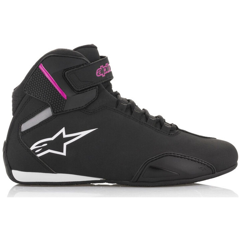 Alpinestars Stella Sektor ženske motociklističke čizme crno-ljubičaste
