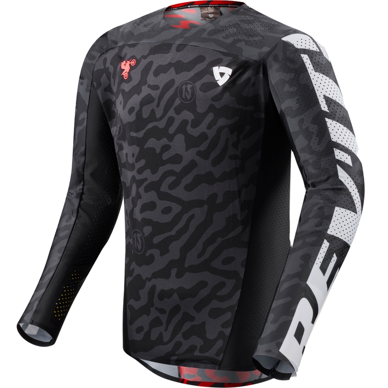 Revit Thirteen motokros dres crni