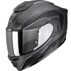 Scorpion EXO-1500 Carbon Air Mundi integrirana motociklistička kaciga mat crno-srebrna