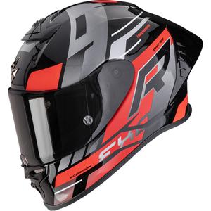 Scorpion EXO-R1 EVO II Air Adrenaline integralna motociklistička kaciga crno-crveno-srebrna