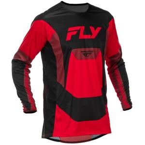 FLY Racing Lite motokros dres crno-crveni II