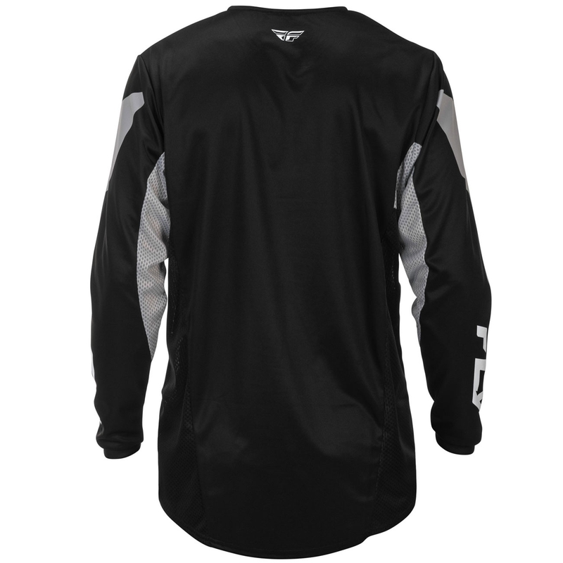 FLY Racing Kinetic USA motokros dres crno-sivi