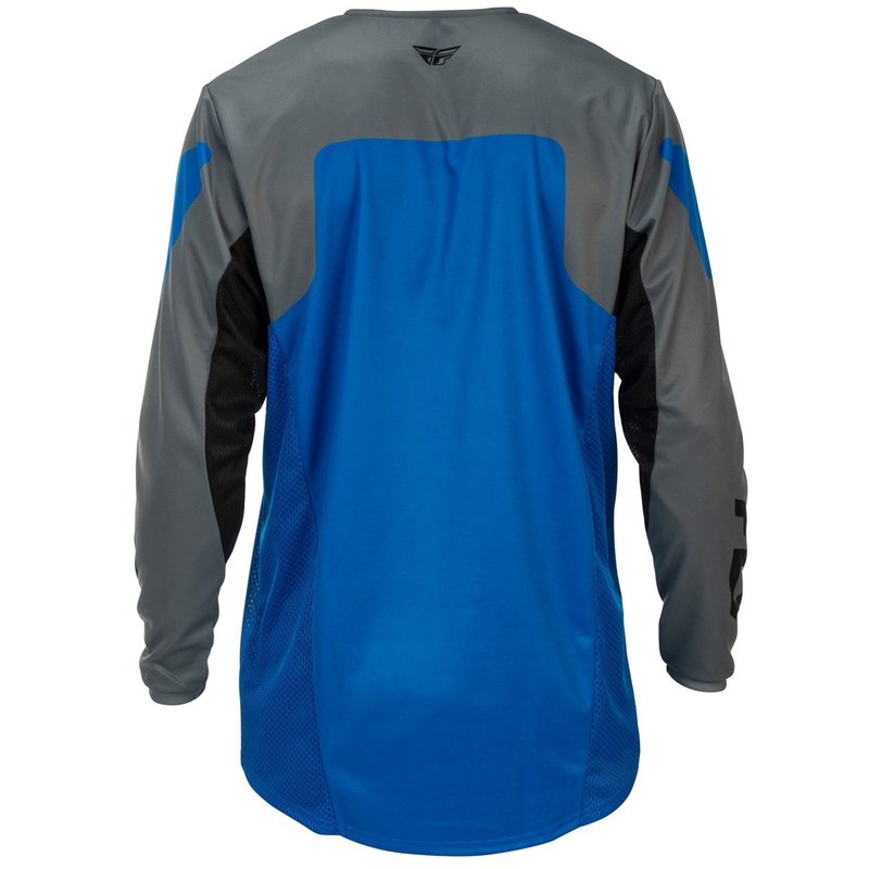 Motokros dres FLY Racing Kinetic USA plavo-sivo-crni