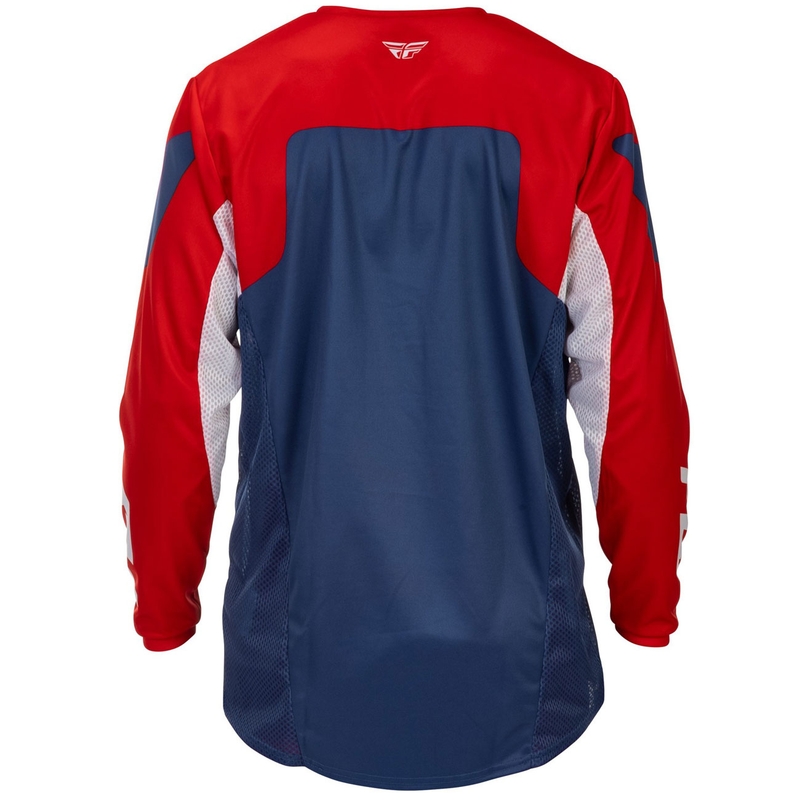 Motokros dres FLY Racing Kinetic USA crveno-bijelo-plavi