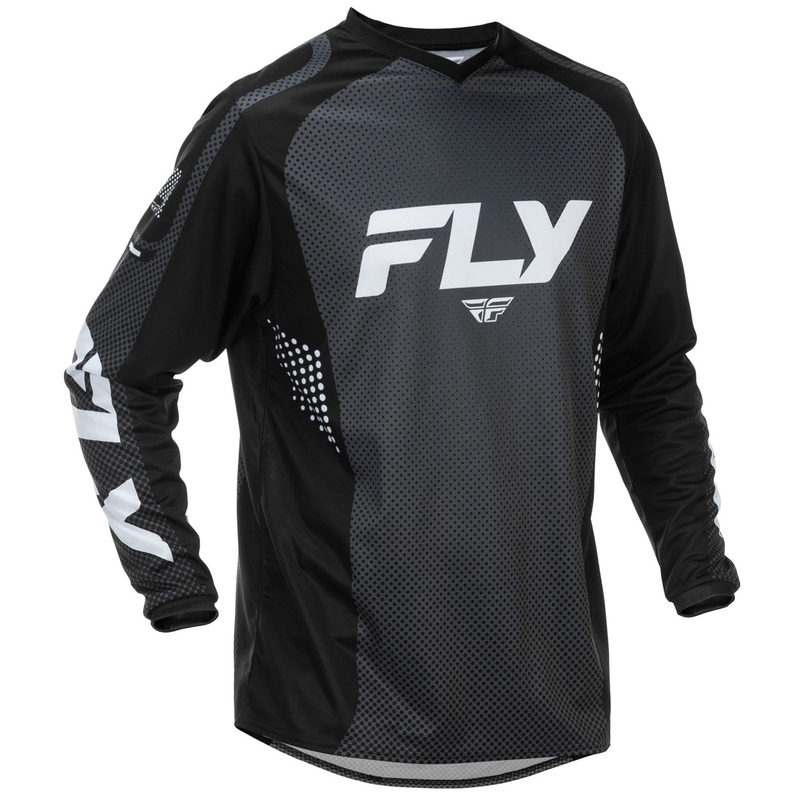 FLY Racing F-16 motokros dres crno-bijeli
