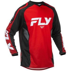 FLY Racing F-16 motokros dres crveno-crno-bijeli