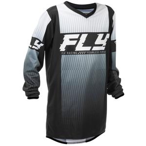 Dječji motokros dres FLY Racing F-16 crno-bijeli
