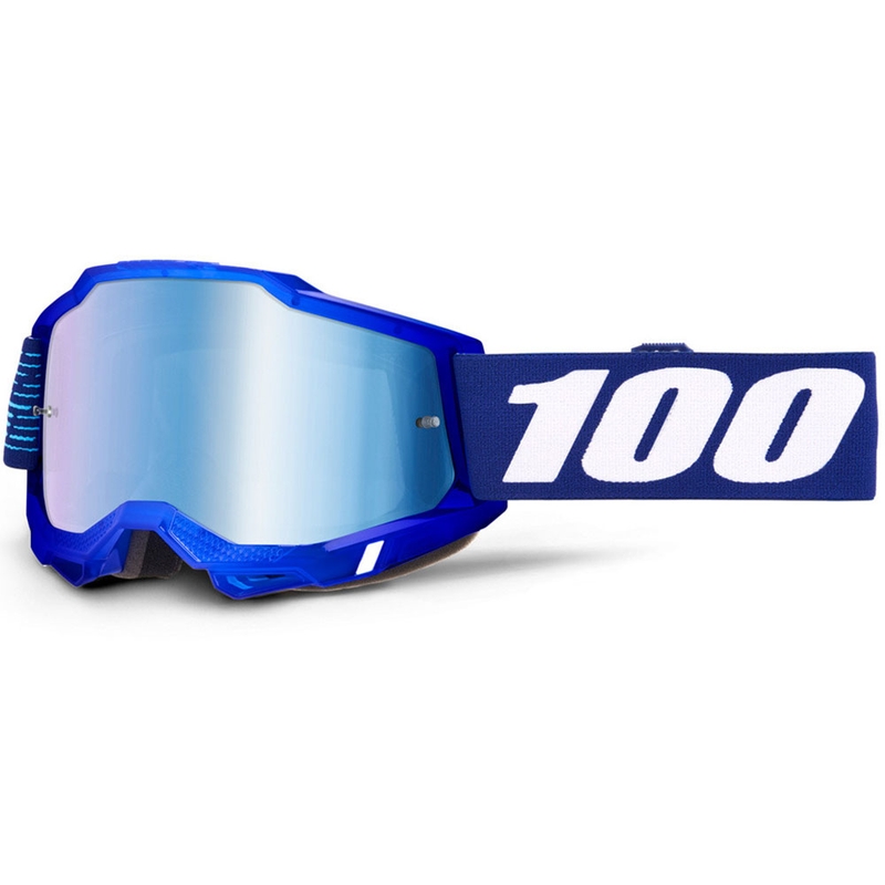Motokros naočale 100% Accuri 2 2028 s plavim pleksiglasom
