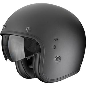 Scorpion Belfast EVO Solid otvorena motociklistička kaciga mat biserno crna