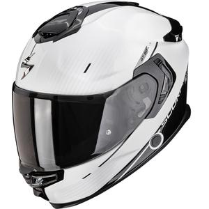 Scorpion EXO-GT SP Air Asphalt kaciga za motocikle s punim licem, biserno bijela-crna