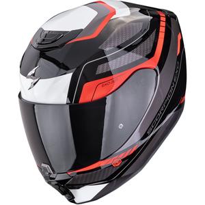 Scorpion EXO-391 Leo kaciga za motocikle s punim licem, crno-crvena