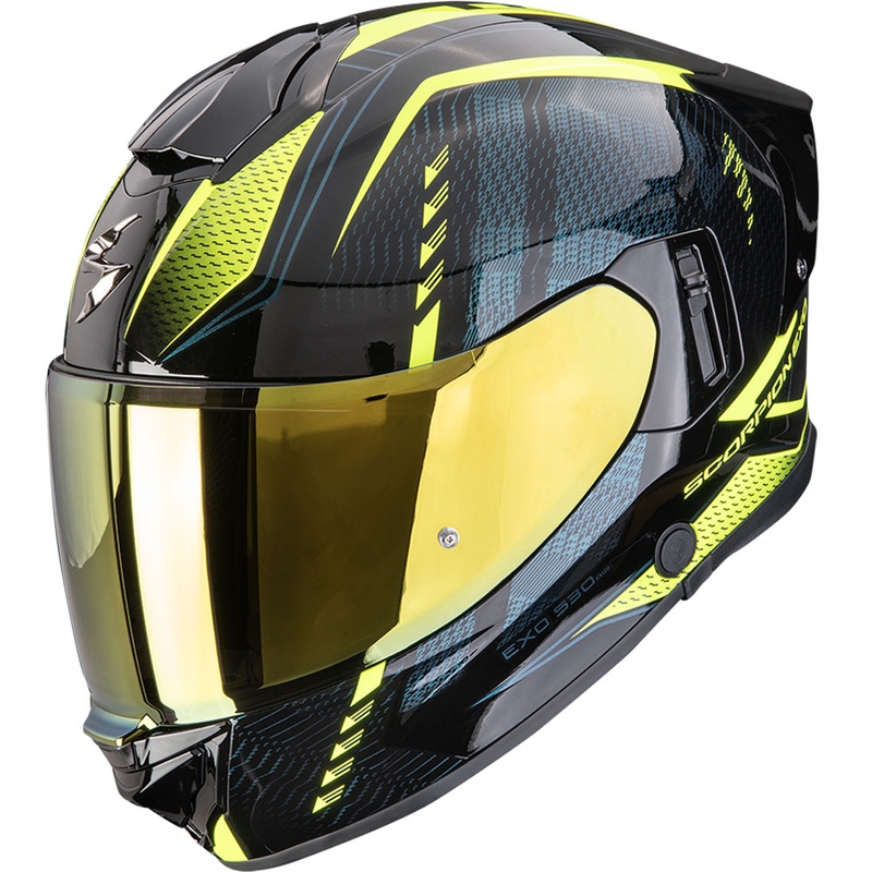 Scorpion EXO-530 Air Theras full-face motociklistička kaciga crno-fluo žuta