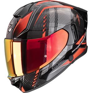 Scorpion EXO-530 Air Theras full face motociklistička kaciga, metalik crno-crvena