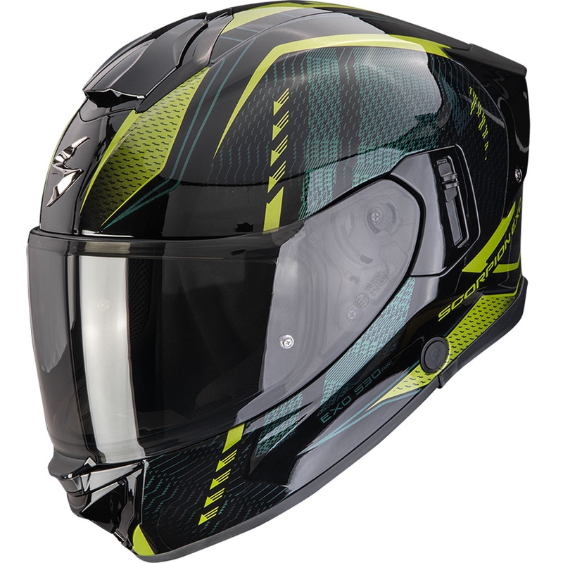 Scorpion EXO-530 Air Theras integralna motociklistička kaciga crno-zelena