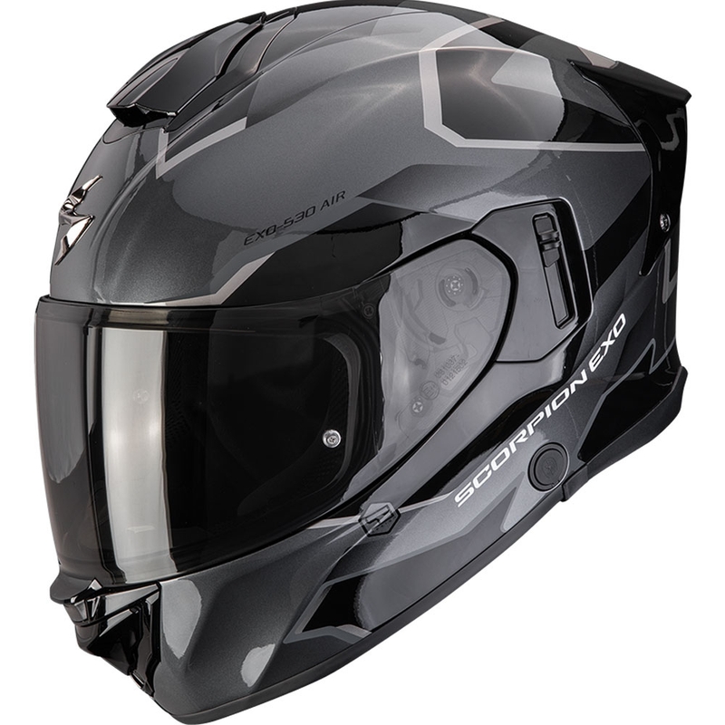 Scorpion EXO-530 Air Clip integralna motociklistička kaciga srebrno-crne boje