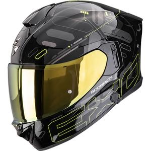 Scorpion EXO-530 Air Fond integralna motociklistička kaciga crno-fluo žuta