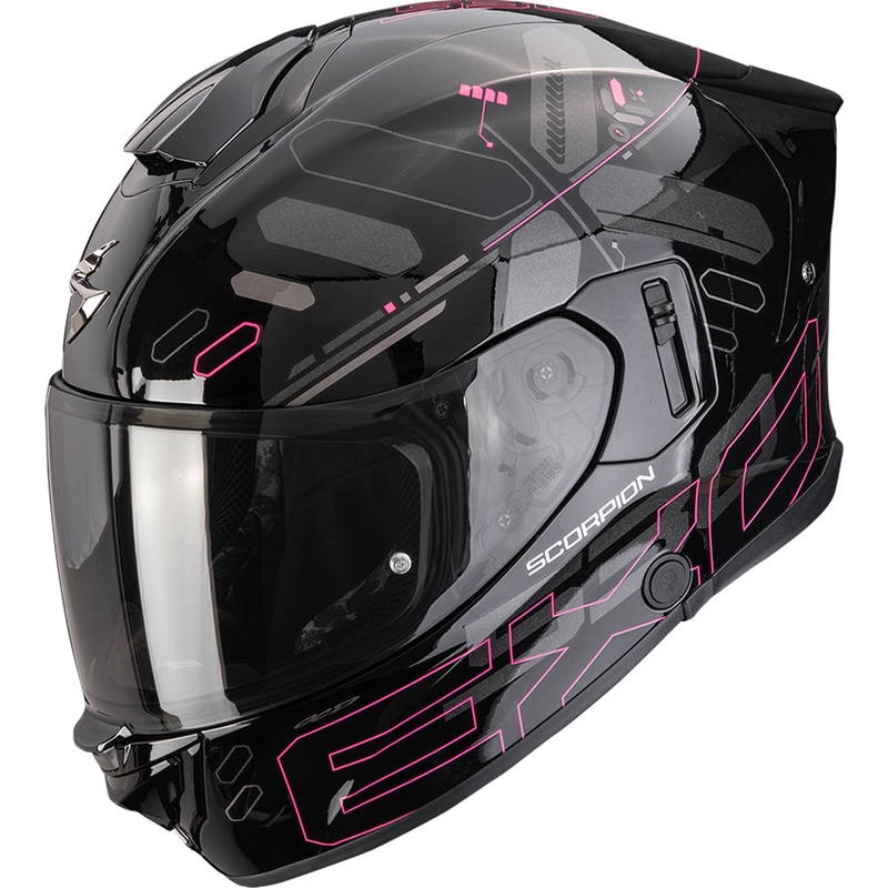 Scorpion EXO-530 Air Fond integralna motociklistička kaciga crno-roza