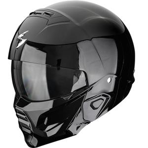 Otvorena kaciga s maskom Scorpion EXO-COMBAT II, crna