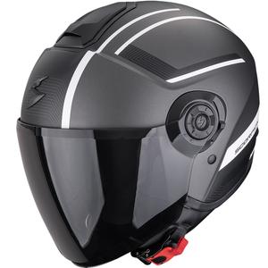 Scorpion EXO-CITY II Cosmos otvorena motociklistička kaciga mat srebrno-bijela