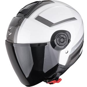 Scorpion EXO-CITY II Cosmos otvorena motociklistička kaciga biserno bijela-srebrna