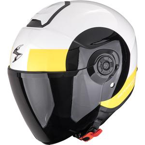 Scorpion EXO-CITY II prozirna otvorena motociklistička kaciga bijelo-crno-žuta