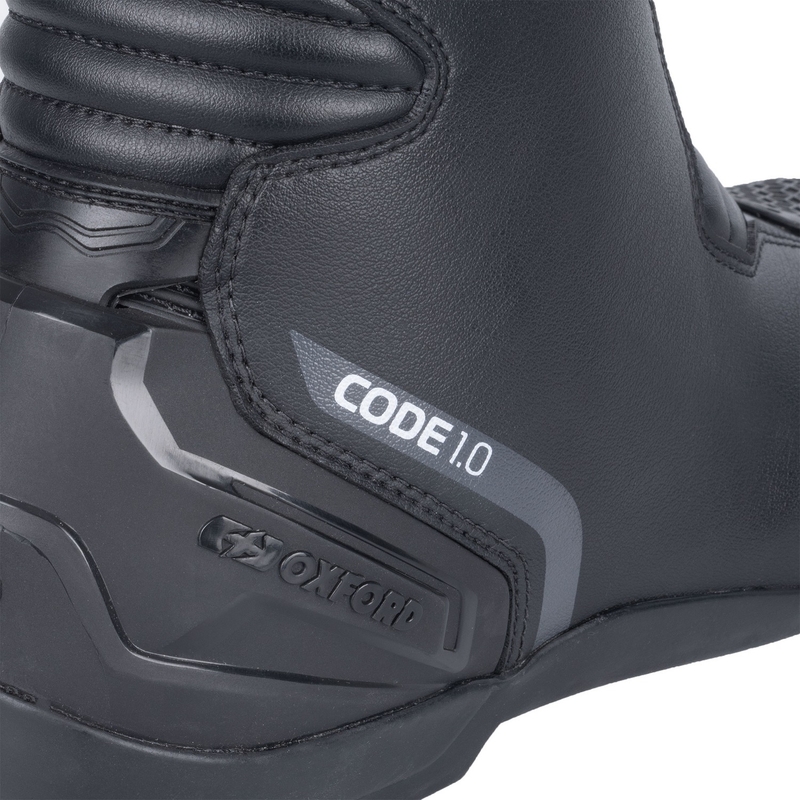 Oxford Code 1.0 D2D motociklističke čizme crne